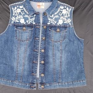 Denim vest